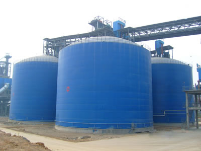 政和水泥钢板库改造