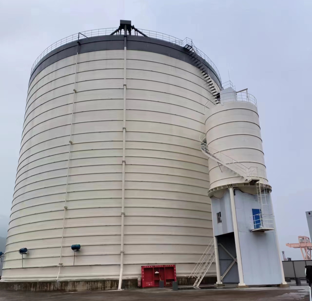 政和10万吨水泥钢板库